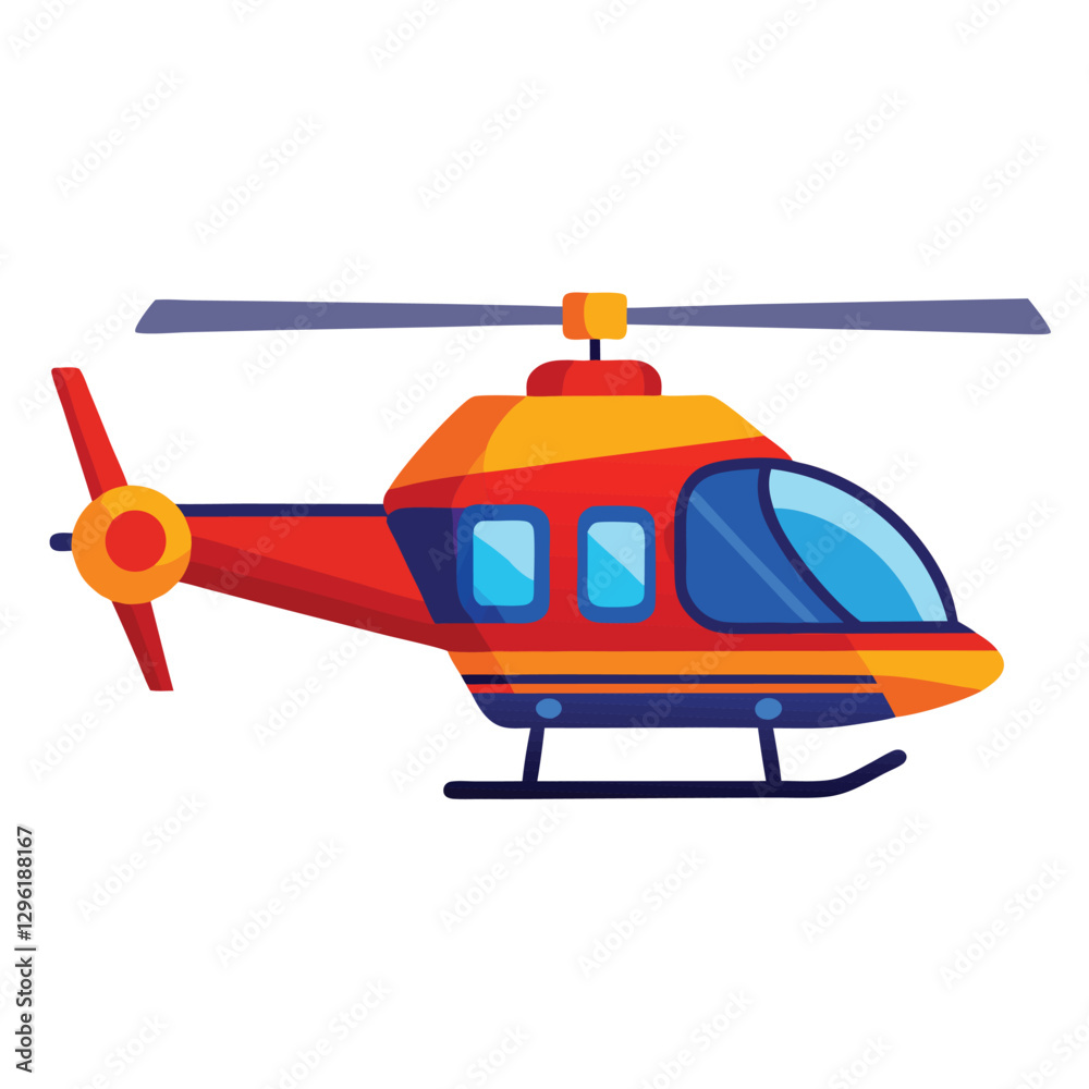 helicopter flying in the sky