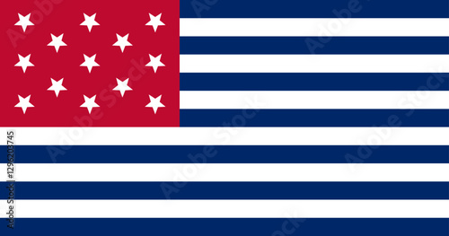 Fort Mercer Flag