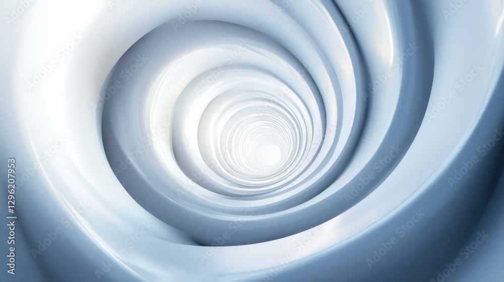 Abstract spiral tunnel. Light and shadows. Possible use background Abstract spiral tunnel. Light and shadows. Possible use background