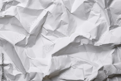 Crumpled paper texture background. Royalty high-quality free best stock of White wrinkly backdrop paper backgrounds, white fabric crushed textured crumpled, wrinkled sheet, copy space for text design