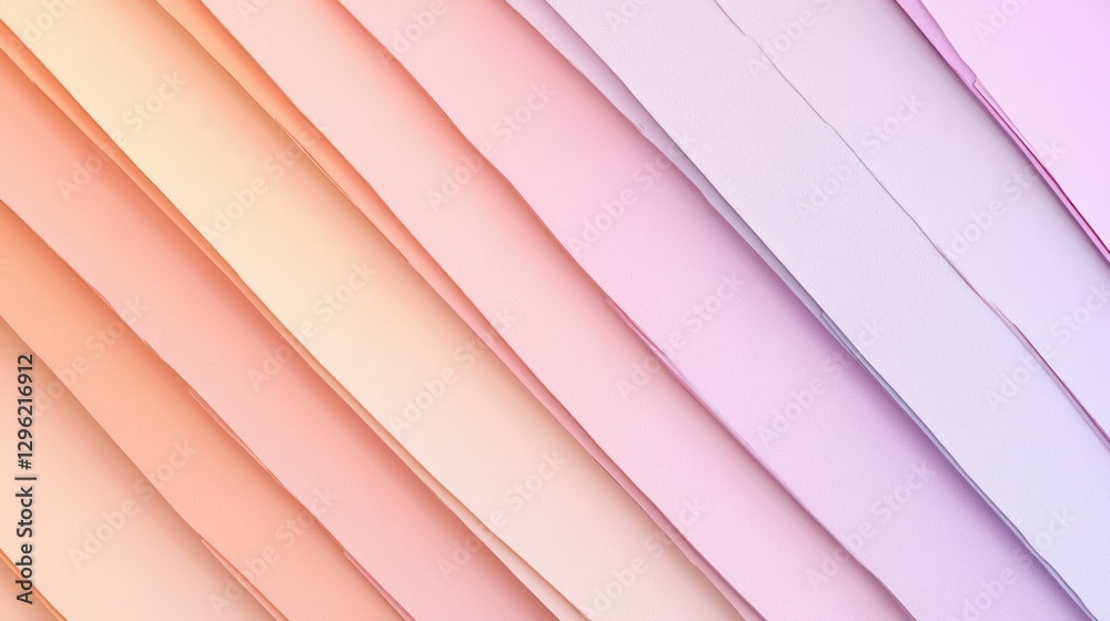 Fototapeta premium Elegant Soft Pastel Gradient with a Seamless Blend