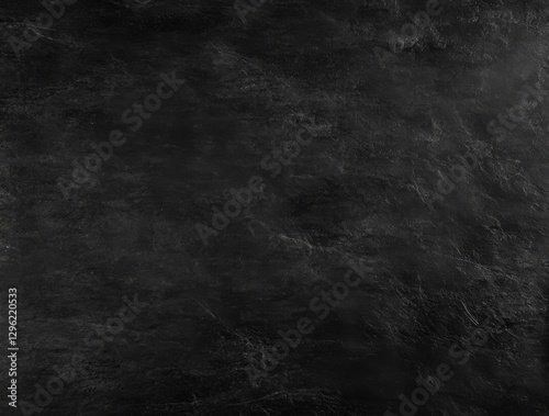 Black chalkboard texture background surface