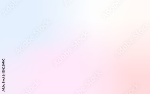 Light gradient vector banner. Pastel purple blur backdrop. Background abstract pink sky. Soft blurred light bg. Blurred color simple wallpaper. Pastel gradation water cover design