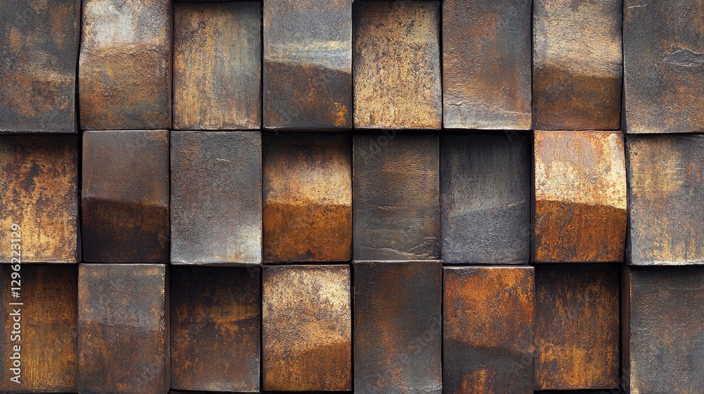 A close-up of box steel covered in rust, with uneven oxidation patterns forming across the surface. A close-up of box steel covered in rust, with uneven oxidation patterns forming across the surface.