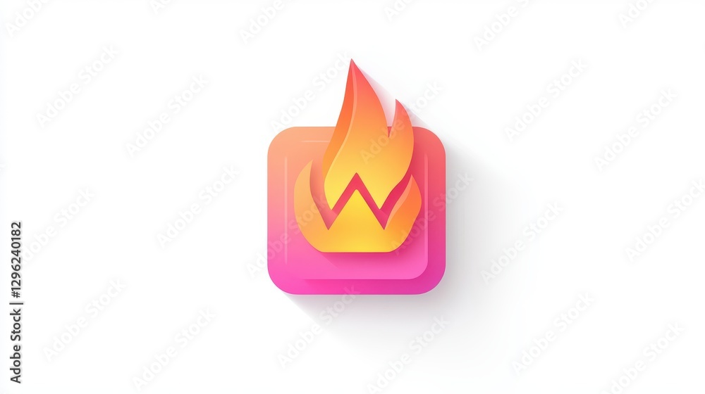 Firewall icon representing cybersecurity protection symbolizing network security and threat defense Firewall icon representing cybersecurity protection symbolizing network security and threat defense