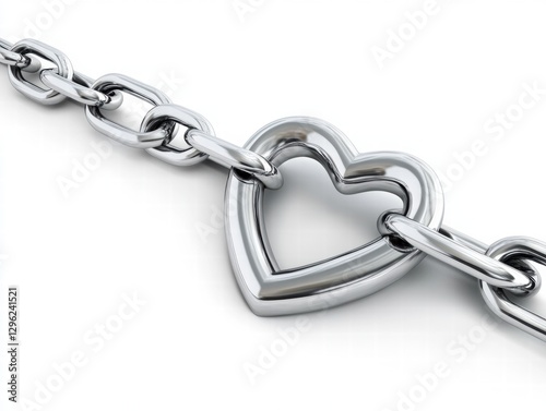 heart shaped chain