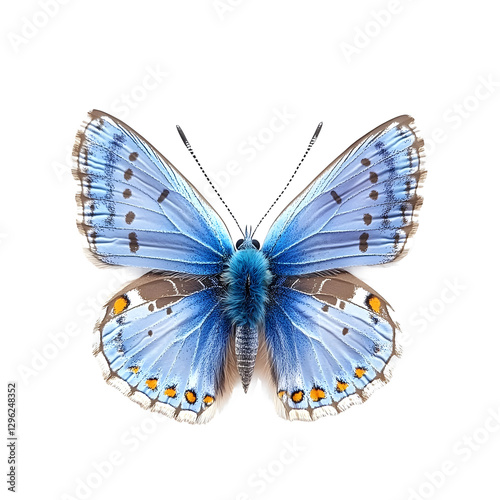 lifelike common duffer butterfly photo