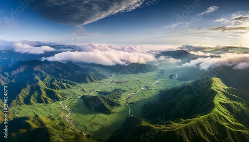 Nature's beauty unfolds in vibrant hues.  