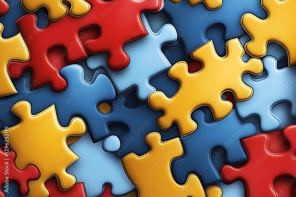 Obraz premium Autism day awareness