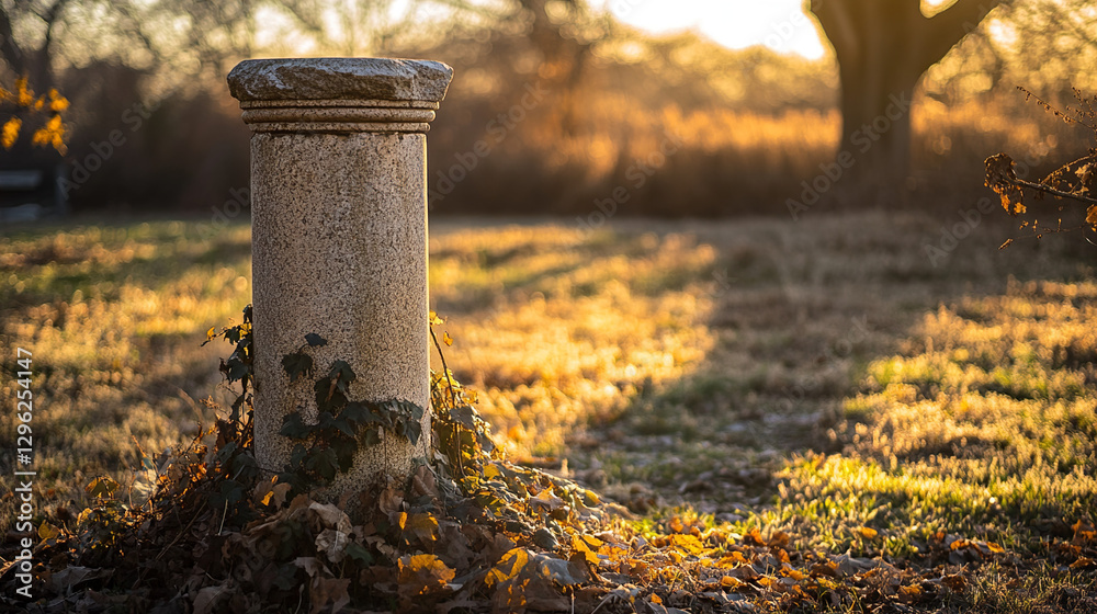 Obraz premium Marble Column Solitude