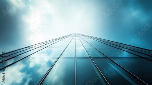 Wallpaper Mural A sleek, minimalist silhouette of glass and steel, reaching skyward like a futuristic skyscraper, its design a testament to modern innovation. Torontodigital.ca