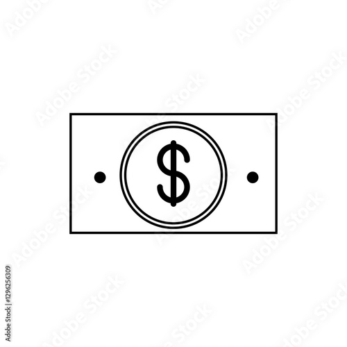 Currency exchange icon vector. Exchange office symbol. Dollar and euro sign isolated on white background