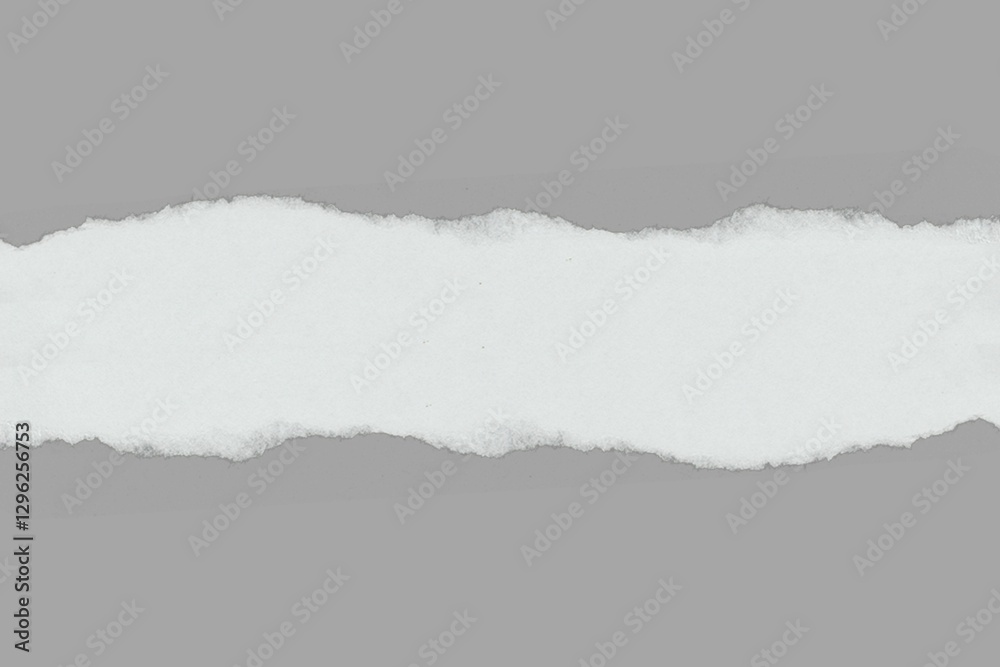 Obraz premium gray and white ripped paper background
