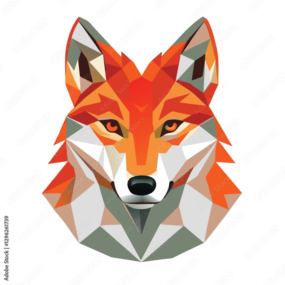 Fototapeta premium wolf portrait 