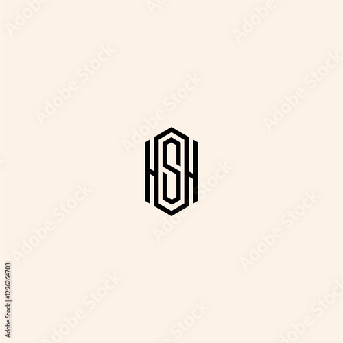 HSH MONOGRAM LOGO photo