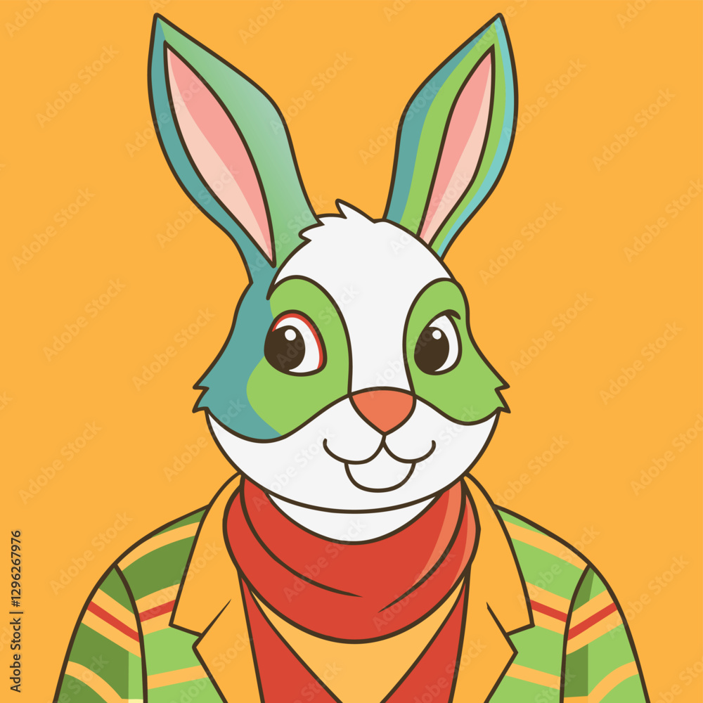 Obraz premium rabbit portrait