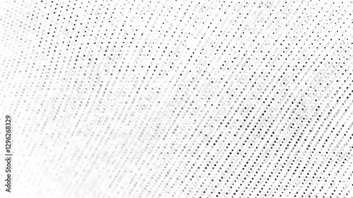 Live animation, halftone background. Chaotic 3D waves, particles, circles, dots. Blurred stars. Outer space,  Milky Way, spectacular spectacle of matter. Information field. Computer screen saver. 4k 