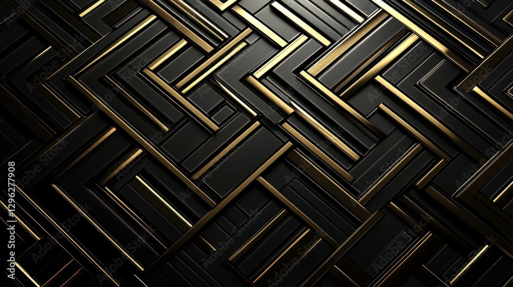 Modern Geometric Textures with Sleek Design Elements Modern Geometric Textures with Sleek Design Elements