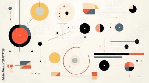 abstract background with circles