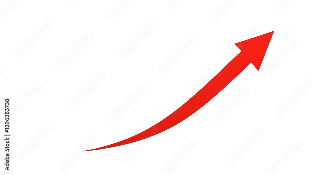 red upward arrow png