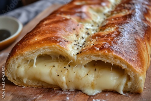 Stromboli Stuffed Bread: A Delicious Italian Meal with Cheesy Crust