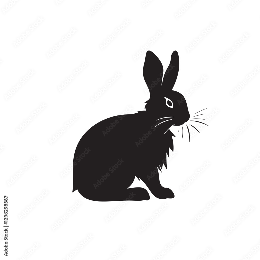 vector illustration of a rabbit vector illustration of a rabbit