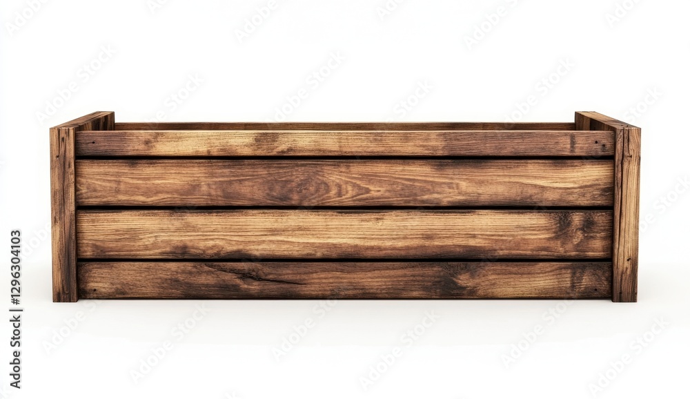 Rustic Wooden Planter Box for Home or Garden Decor Rustic Wooden Planter Box for Home or Garden Decor