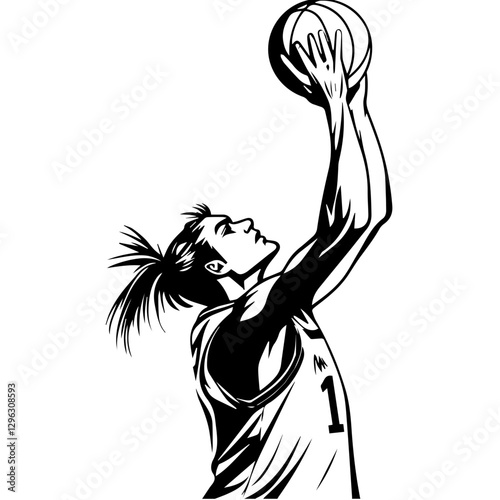 Best Free Basketball Player Silhouette Images for Graphic Design
