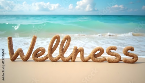 Obraz na płótnie Wellness concept with the word
