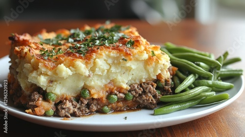 Hearty Shepherd's Pie Dinner Plate photo