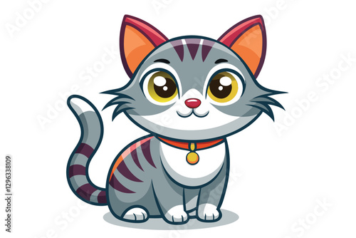 Realistic Cat vector design