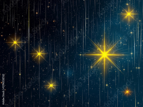 Starry sky background