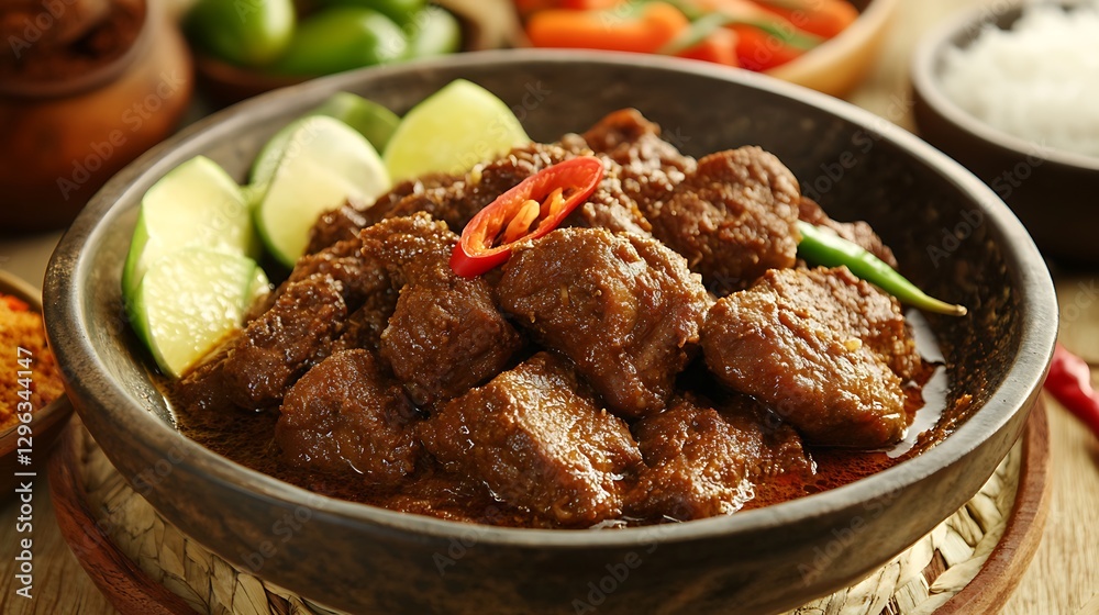 Delicious Indonesian Rendang: A Spicy Beef Stew Delicious Indonesian Rendang: A Spicy Beef Stew
