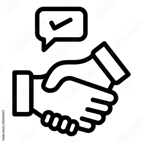 trust Line Icon