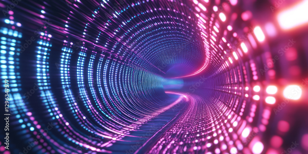 A breathtaking 3D music background featuring an infinite tunnel of pulsating neon sound waves, dynamically shifting with rhythm. The high-tech, immersive atmosphere creates a surreal visualization of A breathtaking 3D music background featuring an infinite tunnel of pulsating neon sound waves, dynamically shifting with rhythm. The high-tech, immersive atmosphere creates a surreal visualization of