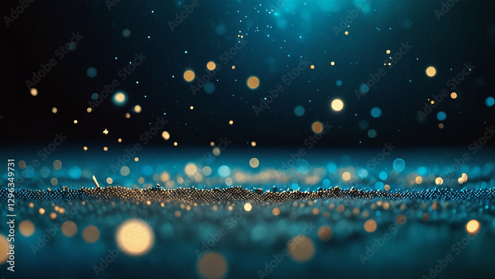 custom made wallpaper toronto digitalGlowing Abstract Bokeh Particles in a Dreamy Atmosphere