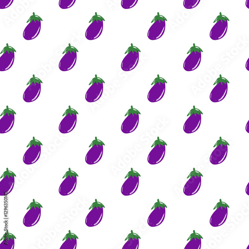 Eggplant purple in the background 