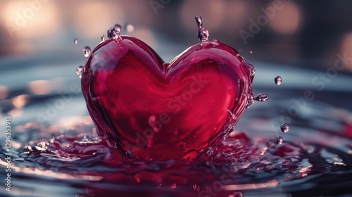 A heart overflowing with pure, unadulterated emotions.