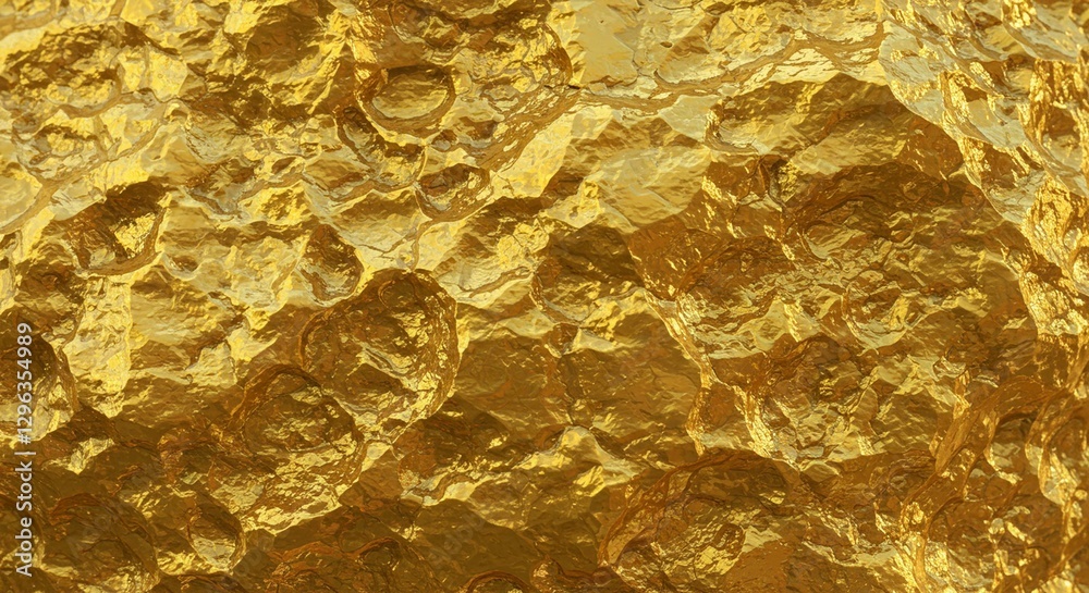 Close-up of Rough Golden Texture with Natural Patterns Close-up of Rough Golden Texture with Natural Patterns