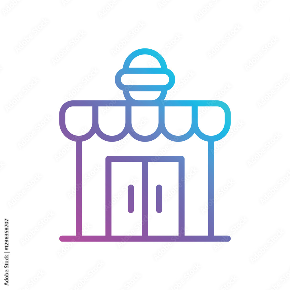 Shop Vector icon Shop Vector icon