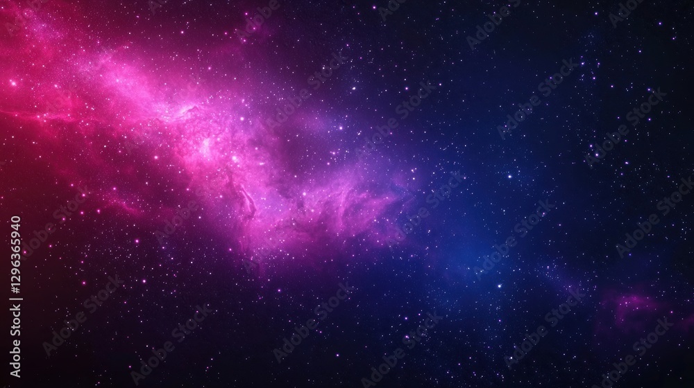 Vibrant cosmic nebula in deep space Vibrant cosmic nebula in deep space