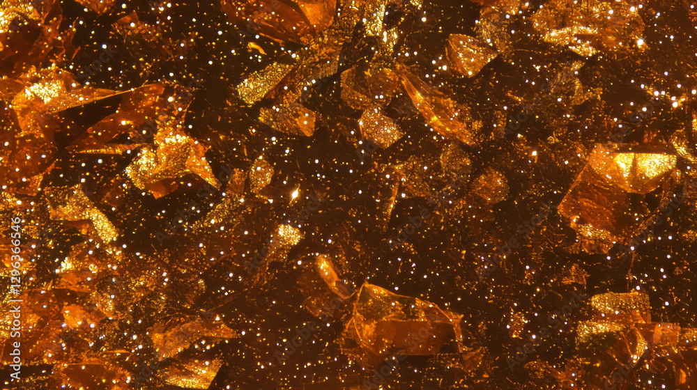 Luxurious gold glitter texture with sparkling effects for creative design Luxurious gold glitter texture with sparkling effects for creative design