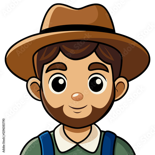 cartoon farmer