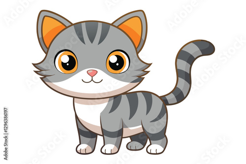 Realistic Cat vector