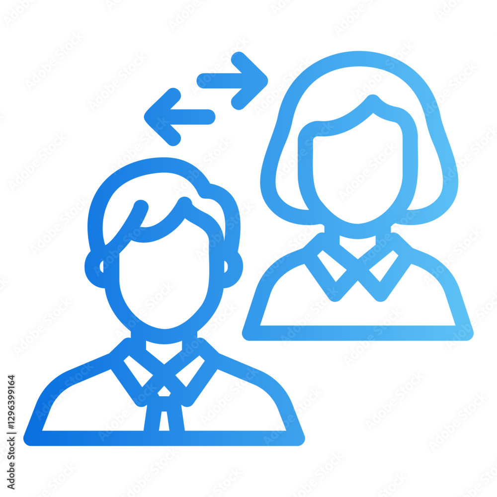 coaching Gradient icon coaching Gradient icon