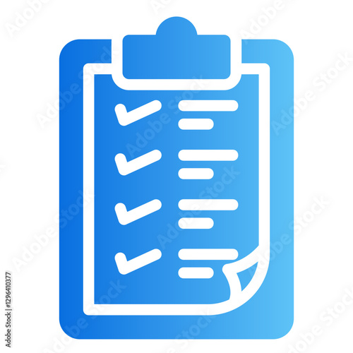 list Gradient icon