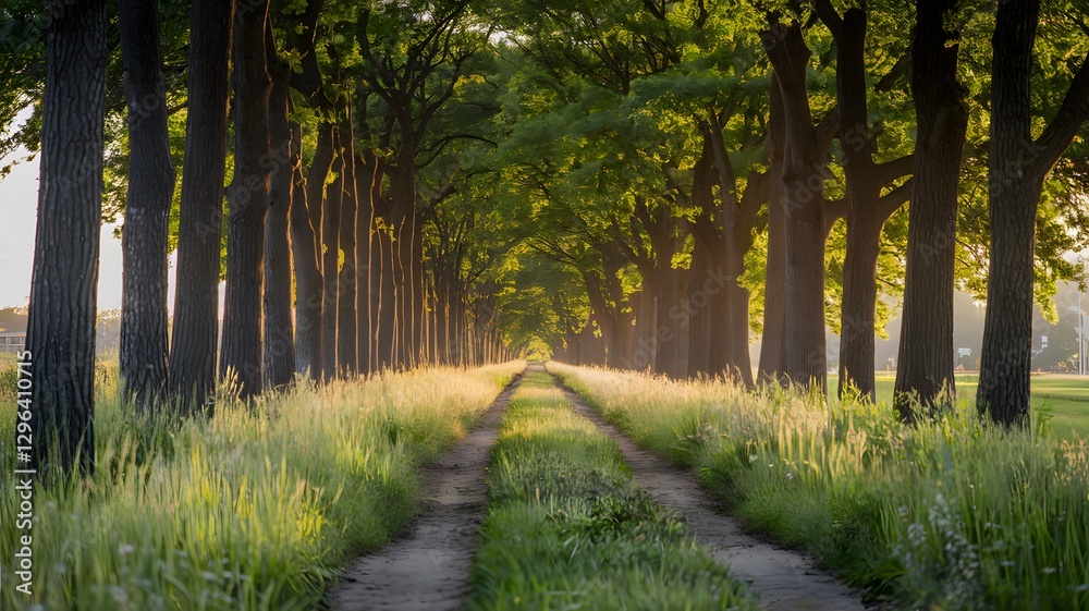 Obraz premium Green spaces and public health