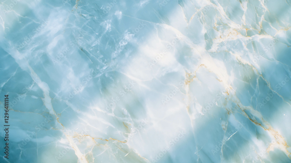 Obraz premium Elegant smooth marble texture with cool tones for interior design and backgrounds