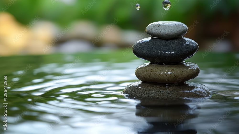 Steine im Wasser Steine im Wasser