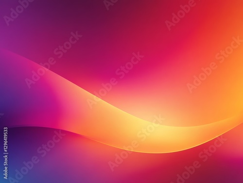 Obraz na płótnie Abstract Colorful Background Vibrant Pink Orange and Yellow Gradient Swirls w salonie